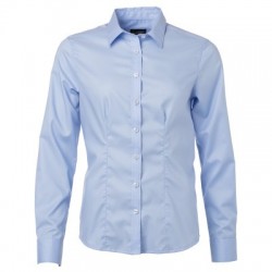 Camicie Ladies' Shirt Longsleeve Micro-Twill