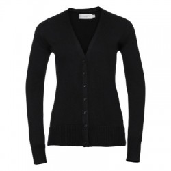 Maglieria Ladies' V-Neck Knitted Cardigan 2