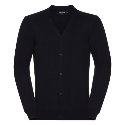Maglieria Men's V-Neck Knitted Cardigan colore french navy taglia XXS