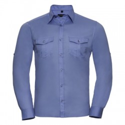 Camicie Men's Roll Long Sleeve Shirt 2