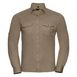 Camicie Men's Roll Long Sleeve Shirt 2