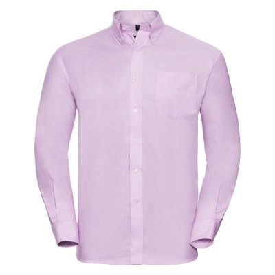Camicie Men's Long Sleeve Easy Care Oxford Shirt colore classic pink taglia S