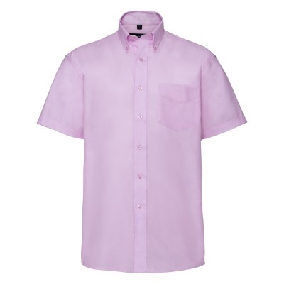 Camicie Men's Short Sleeve Easy Care Oxford Shirt colore classic pink taglia M