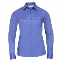 Camicie Ladies' Long Sleeve PolyCotton Poplin Shirt 2