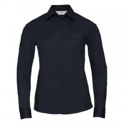 Camicie Ladies' Long Sleeve PolyCotton Poplin Shirt 2