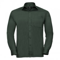 Camicie Men's Long Sleeve PolyCotton Poplin Shirt 2