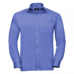 Camicie Men's Long Sleeve PolyCotton Poplin Shirt 2