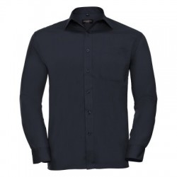 Camicie Men's Long Sleeve PolyCotton Poplin Shirt 2