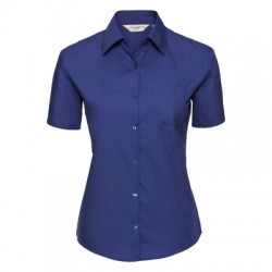 Camicie Ladies' Short Sleeve Pure Cotton Poplin Shirt 2