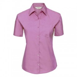 Camicie Ladies' Short Sleeve Pure Cotton Poplin Shirt 2