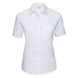 Camicie Ladies' Short Sleeve Pure Cotton Poplin Shirt 2