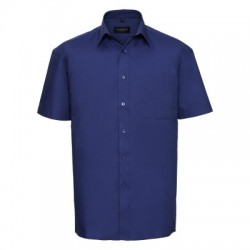 Camicie Men's Short Sleeve Pure Cotton Poplin Shirt 2