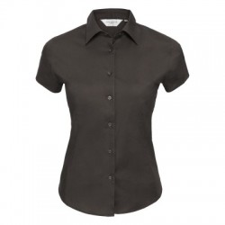 Camicie Ladies' Short Sleeve Easy Care Fitted Shirt 2