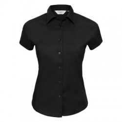 Camicie Ladies' Short Sleeve Easy Care Fitted Shirt 2