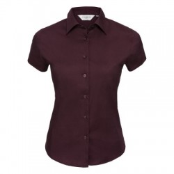 Camicie Ladies' Short Sleeve Easy Care Fitted Shirt 2