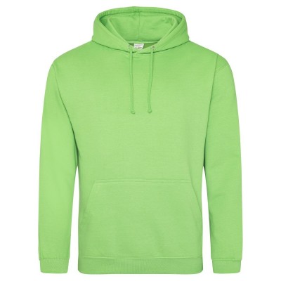 Felpe College Hoodie colore lime taglia S