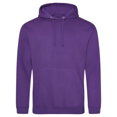 Felpe College Hoodie colore purple taglia XS