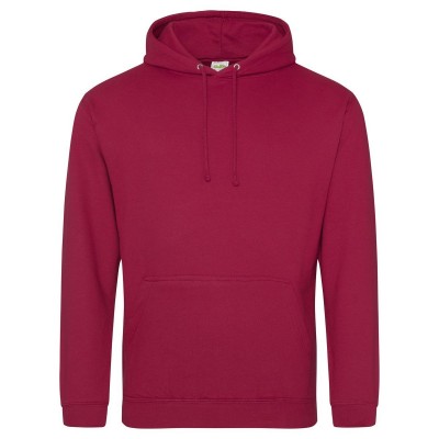 Felpe College Hoodie colore red hot chilli taglia XS