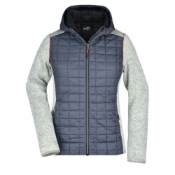 Giacche Ladies' Knitted Hybrid Jacket