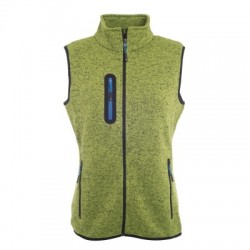 Giacche Ladies Knitted Fleece Vest