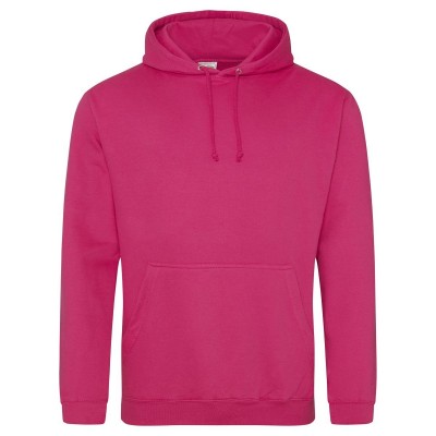 Felpe College Hoodie colore hot pink taglia XS