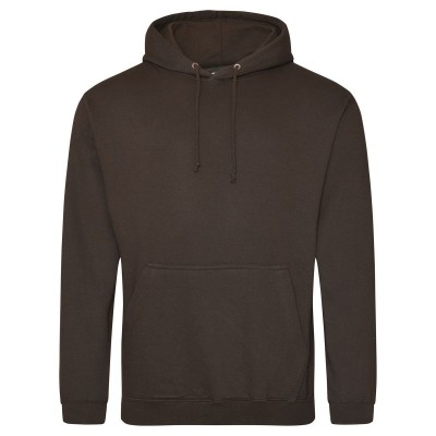 Felpe College Hoodie colore hot chocolate taglia S