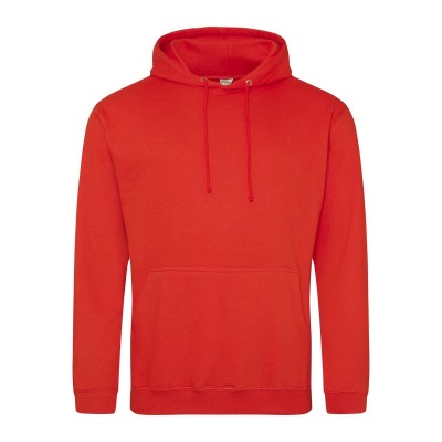 Felpe College Hoodie colore sunset orange taglia XS