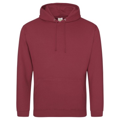Felpe College Hoodie colore brick taglia XS
