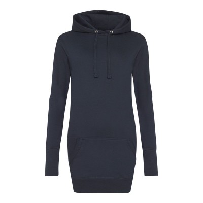 Felpe Girlie Longline Hoodie colore new french navy taglia XS