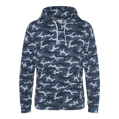Felpe Camo Hoodie colore Blue Camo taglia M