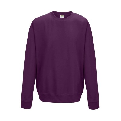 Felpe AWDis Sweat colore plum taglia XS