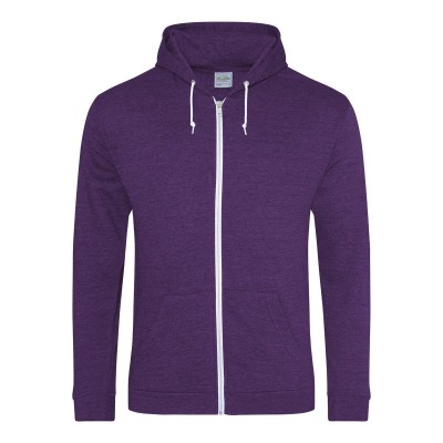 Felpe Heather Zoodie colore purple taglia XS