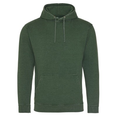 Felpe Washed Hoodie colore washed bottle green taglia 3XL