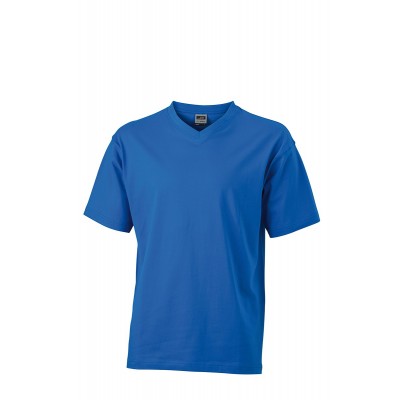 T-Shirt V-T Medium colore cobalt taglia S