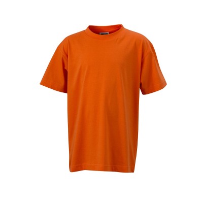 T-Shirt Junior Basic-T colore dark-orange taglia XS