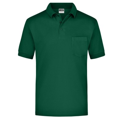 Polo Polo Piqué Pocket colore dark-green taglia S