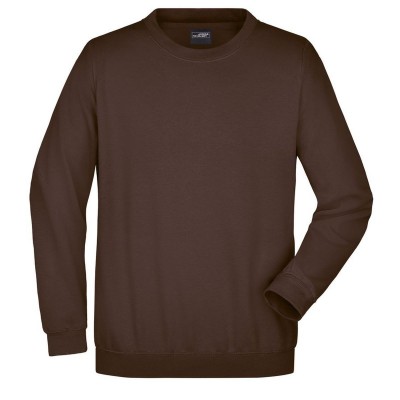 Felpe Round Sweat Heavy colore brown taglia L
