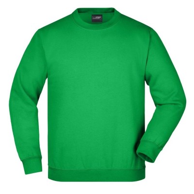 Felpe Round Sweat Heavy Junior colore fern-green taglia XS