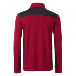Pile Men's Knitted Workwear Fleece Jacket