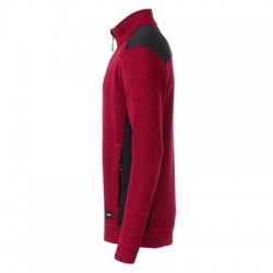Pile Men's Knitted Workwear Fleece Jacket