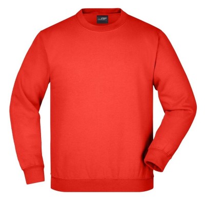 Felpe Round Sweat Heavy Junior colore tomato taglia XS