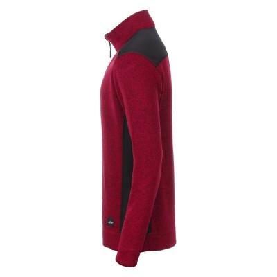 Pile Men's Knitted Workwear Fleece Half-Zip
