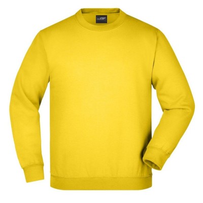 Felpe Round Sweat Heavy Junior colore sun-yellow taglia XS