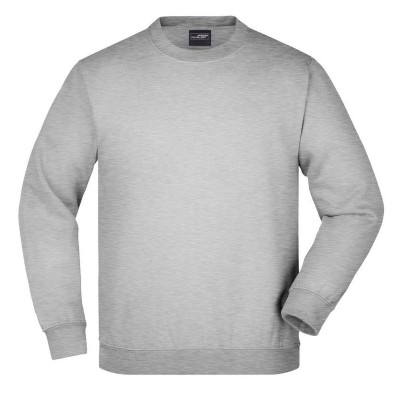 Felpe Round Sweat Heavy Junior colore grey-heather taglia XS