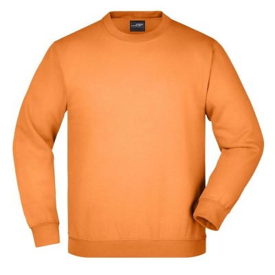 Felpe Round Sweat Heavy Junior colore orange taglia XS