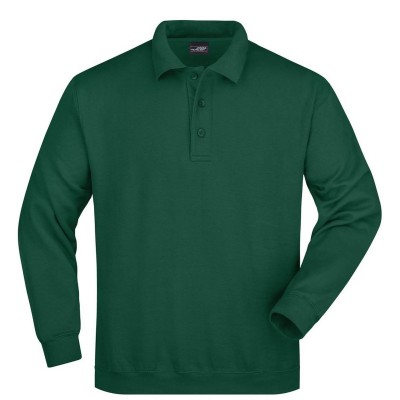 Felpe Polo Sweat Heavy colore dark-green taglia S