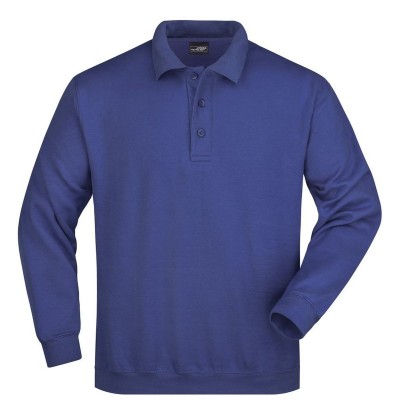 Felpe Polo Sweat Heavy colore royal taglia S
