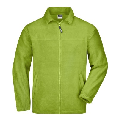 Pile Full-Zip Fleece colore lime-green taglia S