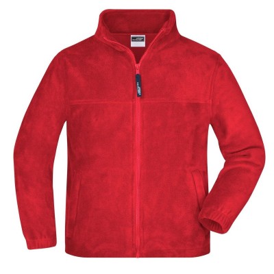 Pile Full-Zip Fleece Junior colore red taglia XS