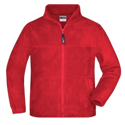 Pile Full-Zip Fleece Junior colore red taglia XL